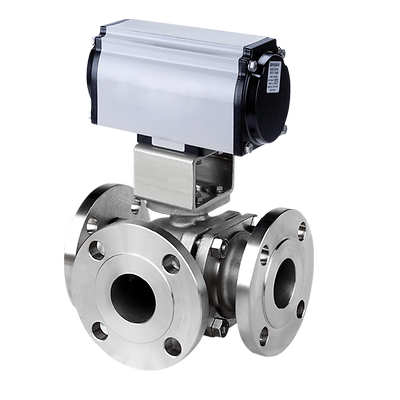 KTM-K-series mb1 floating ball valve powered actuator